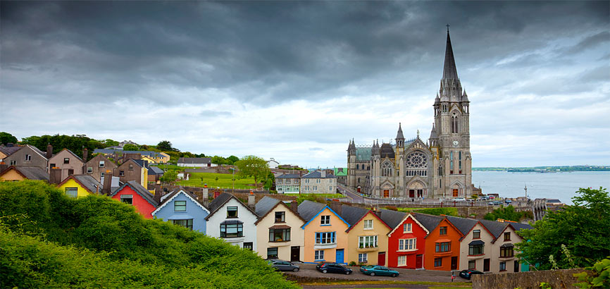 Stad Cork in Ierland
