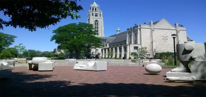 Uitzicht op Memorial Art Gallery in Rochester