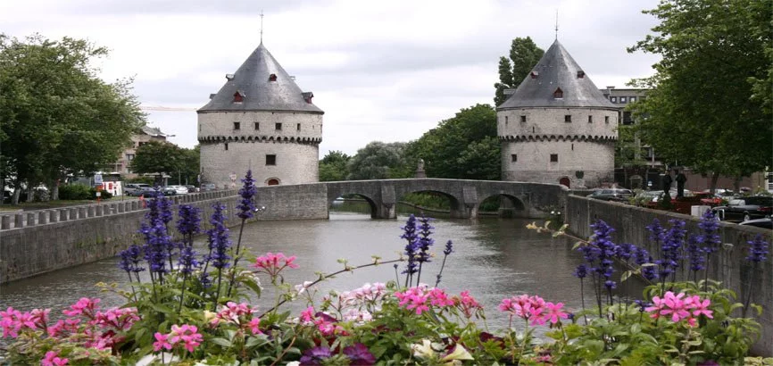 broeltorens in Kortwijk - West Vlaanderen